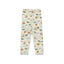 Toddler & Youth Gooble Butter Yellow Fall Festival Pattern Leggings