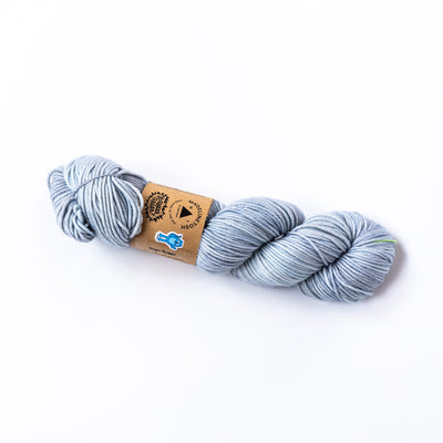 Yo Gabba Gabba! Gogo Buggy Blue Yarn Skein by Madelinetosh