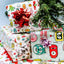 Reversible Holiday Wrapping Paper 3-Sheet Set!