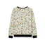 Adult Gooble Butter Yellow Fall Festival Pattern Sweatshirt