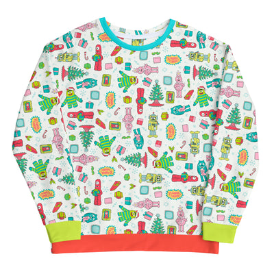 Adult Classic Christmas Party Printed Sweatshirt