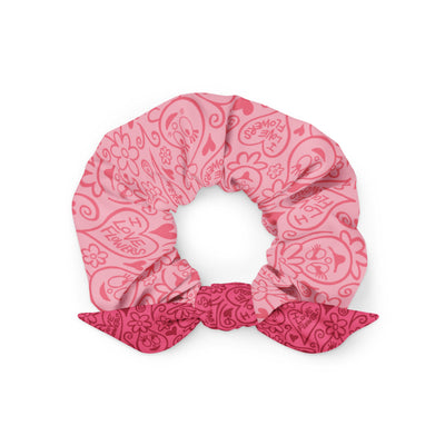 Foofa "I Love Flowers!" Print Scrunchie