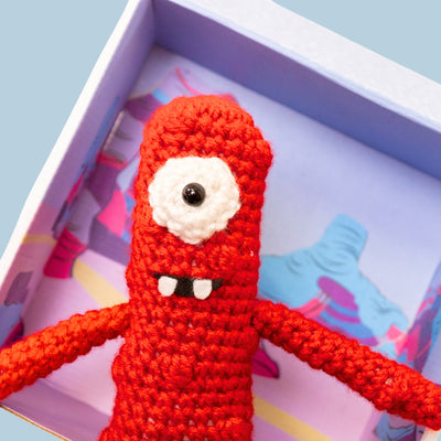 Yo Gabba Gabba! AmiguruME Muno Crochet Kit with Crafty Is Cool!