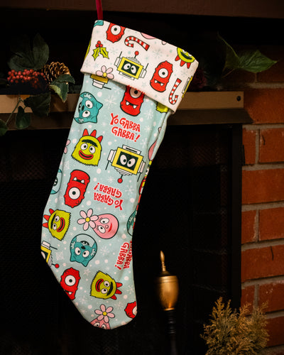 Ice Pop Winter Print Holiday Stocking