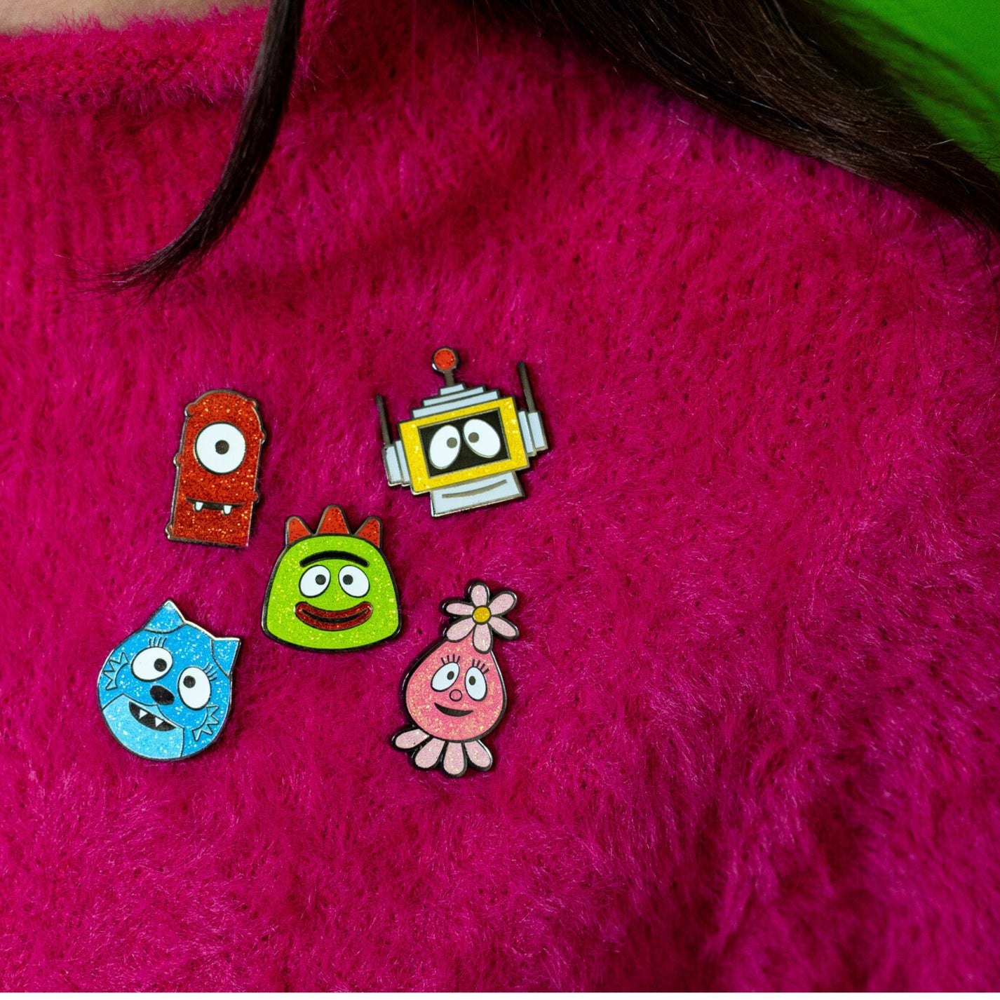 Yesterdays X Yo Gabba Gabba Pin Set Official Yo Gabba Gabba Store 3261