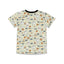 Toddler & Youth Gooble Butter Yellow Fall Festival Pattern Tee