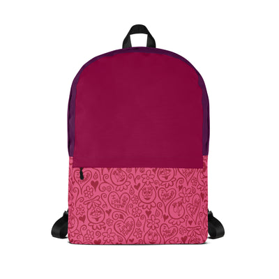 Foofa "I Love Flowers!" Dazzleberry Print Backpack