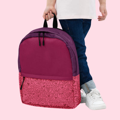 Foofa "I Love Flowers!" Dazzleberry Print Backpack